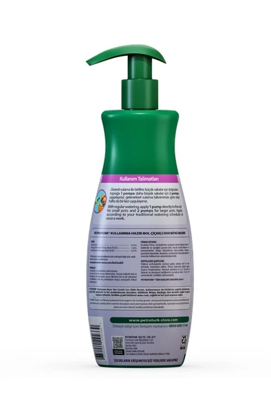 Petroturk Bol Çiçekli Sıvı Bitki Besini Kullanıma Hazır – Bol Çiçeklenme Ve Güçlü Büyüme Sağlar 250Ml - 3