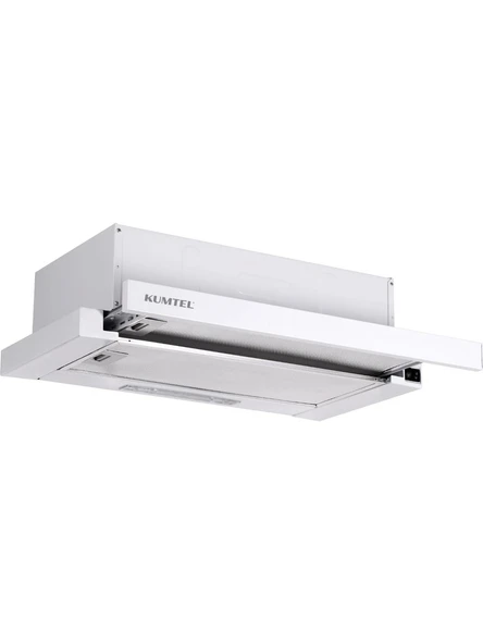 Kumtel DS6-905W Beyaz Sürgülü Aspiratör