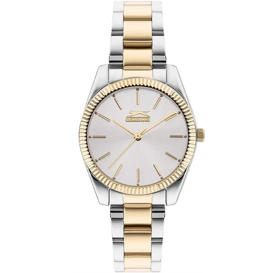 Slazenger SL.09.2170.3.05 Quartz Çelik Altın Gri 34 mm Kadın Kol Saati