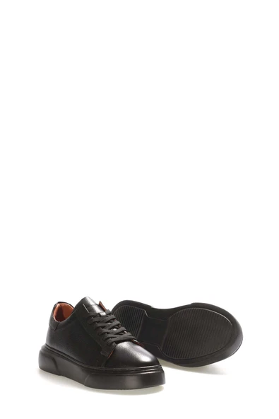 Hakiki Deri  Erkek Casual Ayakkabı 401MA777 - Resim 9