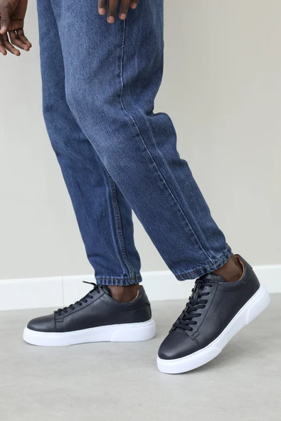 Hakiki Deri  Erkek Casual Ayakkabı 401MA777 - Resim 11