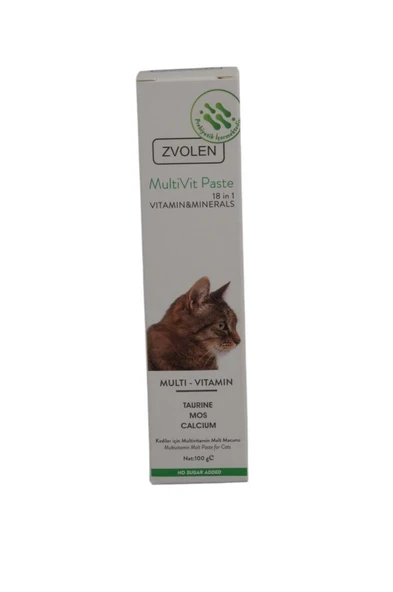Zvolen Multivit Kedi Taurin Multi Vitamin Paste 100 gr