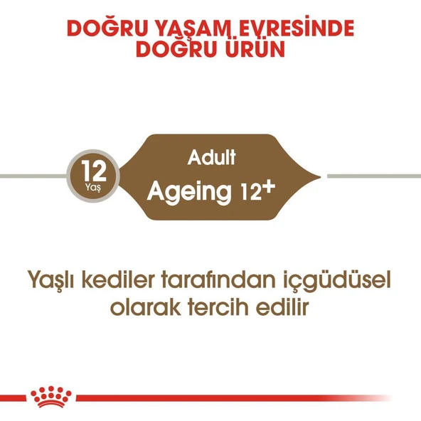 Royal Canin Gravy Ageing +12 Kedi Maması 85 Gr - Resim 4