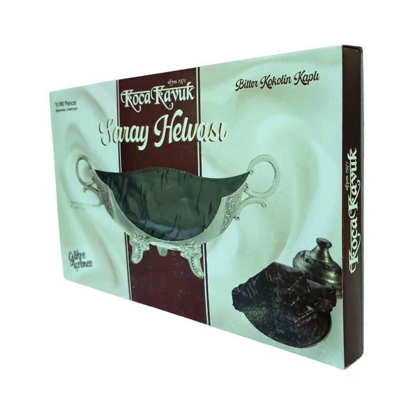 Saray Helvası 350 Gr Bitter Kokolin Kaplı - Resim 2