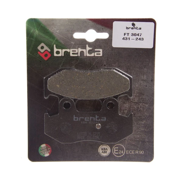 Suzuki AN 400 BURGMAN Brenta Arka Fren Balata ürün görseli