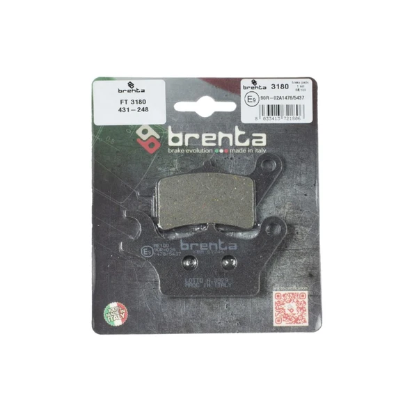 Honda WAVE 110 Brenta Ön Fren Balata ürün görseli