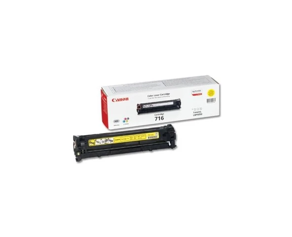 CANON CRG-716Y LBP5050 MF8030 8050CN 1500 SAYFA SARI TONER