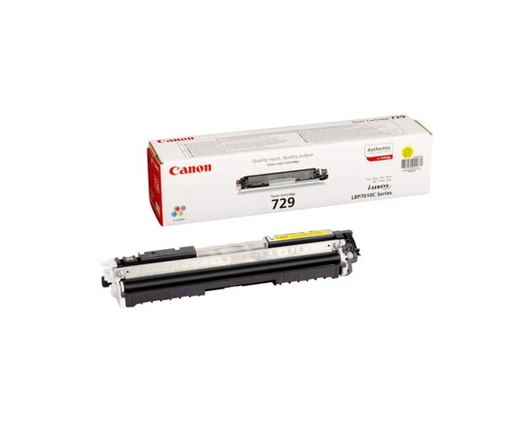 CANON CRG-729Y LBP7010C LBP7018C Modelleri için Sari Toner