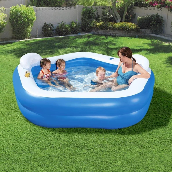 Bestway Aile Havuzu Eğlencesi 213x206x69