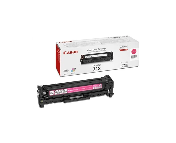 CANON CRG-718M LBP 7200 Modeli için kirmizi toner