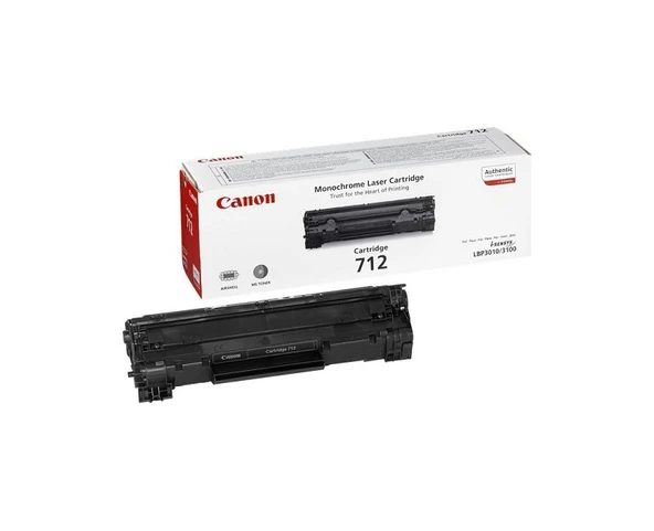 CANON CRG-712 LBP3010 LBP3100 1500 SAYFA SIYAH TONER