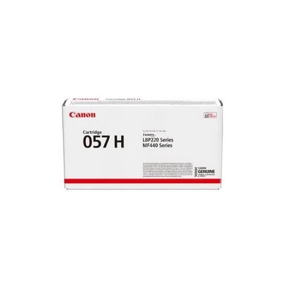 CANON CRG-057H BK YÜKSEK KAPASITELI TONER