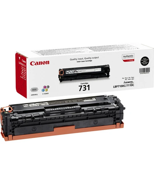 CANON CRG-731 BK Toner Kartus 6272B002 CAN20074