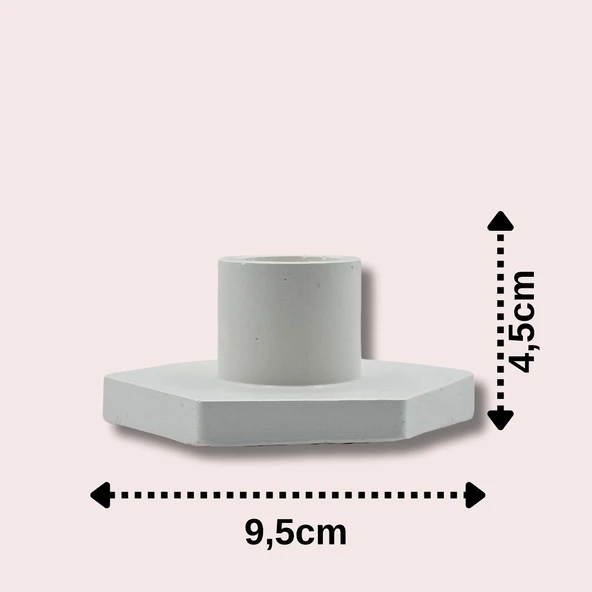 Lumen Dekoratif Mumluk & Şamdan | El Yapımı | Minimalist Tasarım - 2