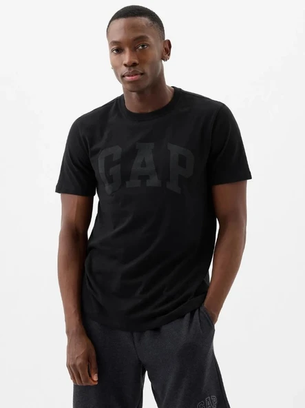 Gap Everyday Soft Basic Gap Logo 856659 T-Shirt Kısa Kol Tişört Erkek T-Shirt - Resim 7