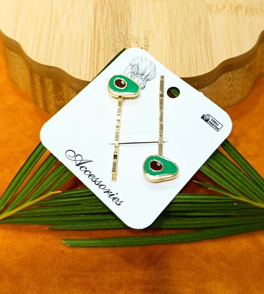 Monalisa Home Lüks Avakado Figürlü Tel Toka ürün görseli