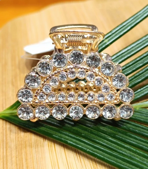 Monalisa Home Lüks Gösterişli  Parıltılı Metal Kıstırma  Toka ürün görseli