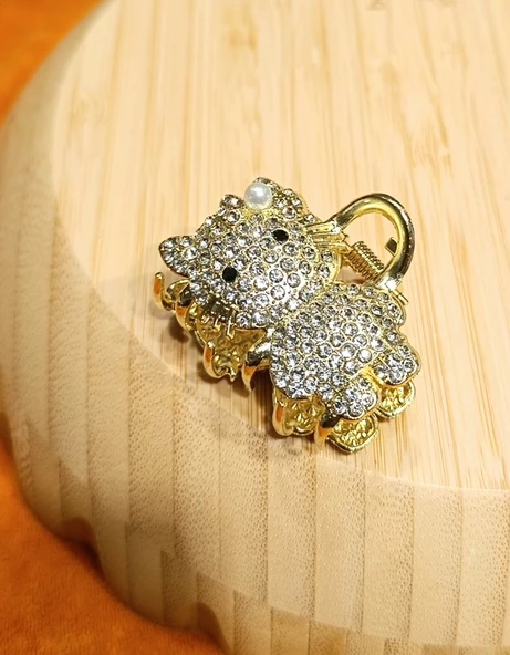 Monalisa Home Lüks Gösterişli Parıltılı Metal Kıstırma  Toka ürün görseli