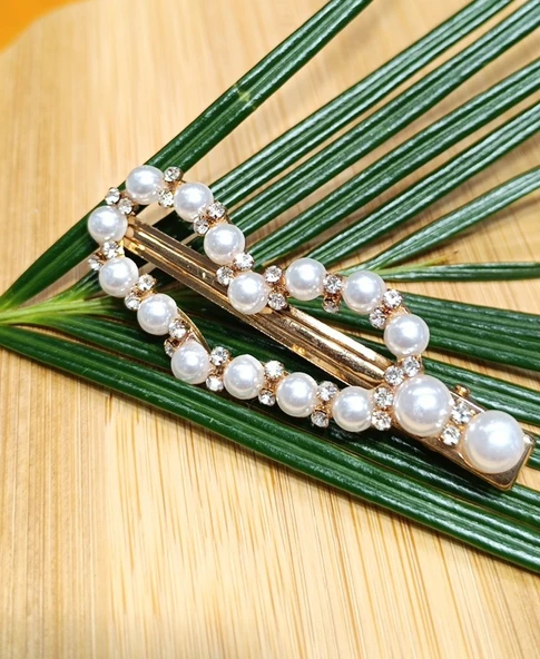 Monalisa Home Lüks Gösterişli  Parıltılı Yan Pens Toka ürün görseli