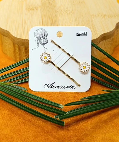 Monalisa Home Lüks Çiçek Figürlü Tel Toka