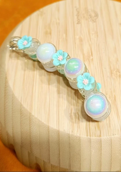 Monalisa Home Lüks Gösterişli Çiçek Figürlü Muz Toka ürün görseli