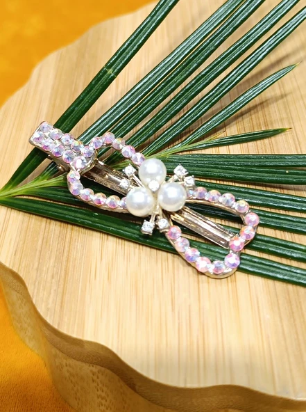 Monalisa Home Lüks Gösterişli  Parıltılı Yan Pens Toka ürün görseli