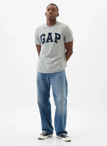 Gap Everyday Soft Basic Gap Logo 856659 T-Shirt Kısa Kol Tişört Erkek T-Shirt - Resim 6