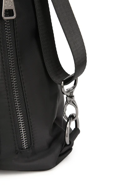 Saten Kumaş Hem Sırt Hem De Omuz Çantası 2129 - Resim 6