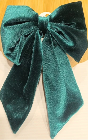 Monalisa Home Lüks Gösterişli  Figürlü Kadife Klips Toka ürün görseli