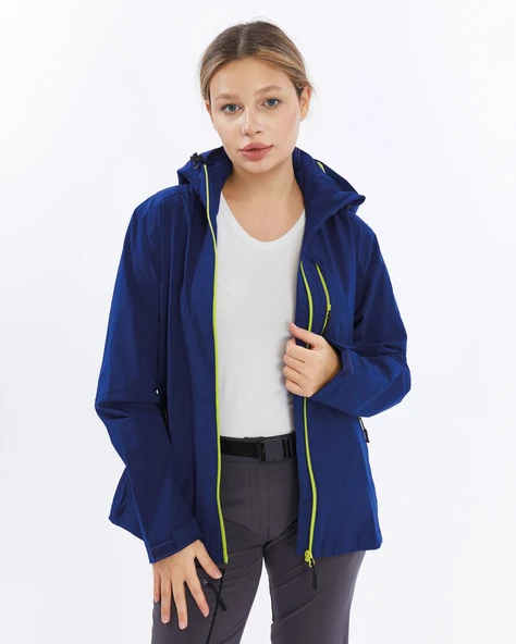 Mapamyumco Windbreaker Kadın Ceket-LACİVERT - 4
