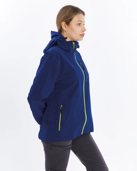 Mapamyumco Windbreaker Kadın Ceket-LACİVERT - 6