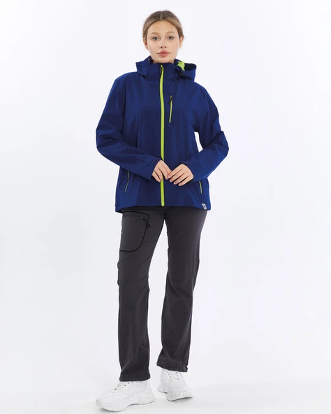 Mapamyumco Windbreaker Kadın Ceket-LACİVERT - 3