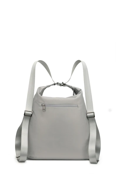 Saten Kumaş Hem Sırt Hem De Omuz Çantası 2129 - Resim 3