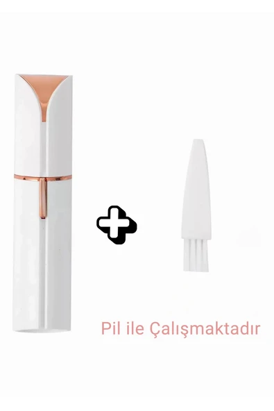 ŞARJLI- Yüz Vucut Epilasyon Aleti Bıyık Alma Epilatörü Yüz Epilatör Kaş Bıyık Tüy Alma Aleti - 6