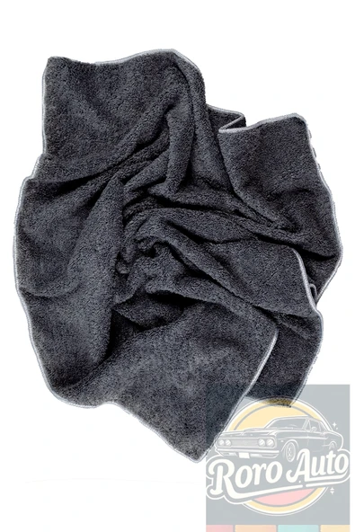 Roro Auto Mikrofiber Araç Kurulama Havlusu(50x70) & Cam Bezi (50x70) Araç Yıkama Seti - 4