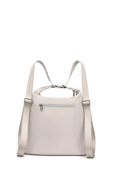 Saten Kumaş Hem Sırt Hem De Omuz Çantası 2129 - Resim 2