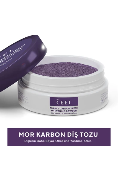 The Ceel Mor Karbon Diş Beyazlatma Tozu 50 gr
