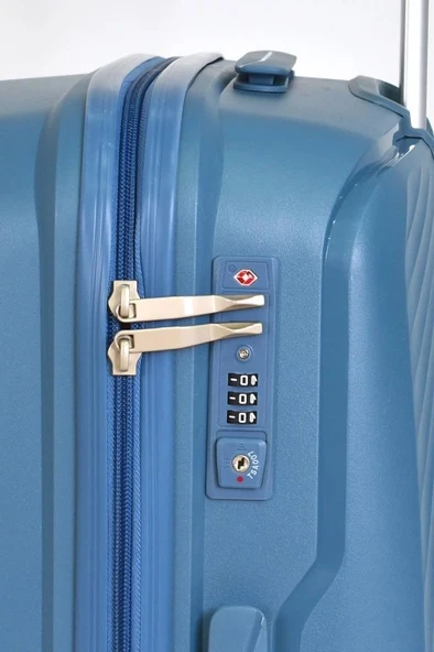 Benetton Trolley Valiz Aqua Kabin Boy 14BNT2000-03-AQ - 3