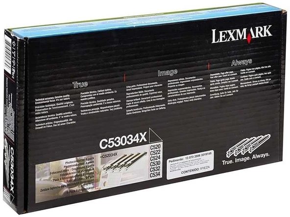 Lexmark C53034X Kutusu Hasarlı Orjinal Drum Ünitesi Kiti - 1