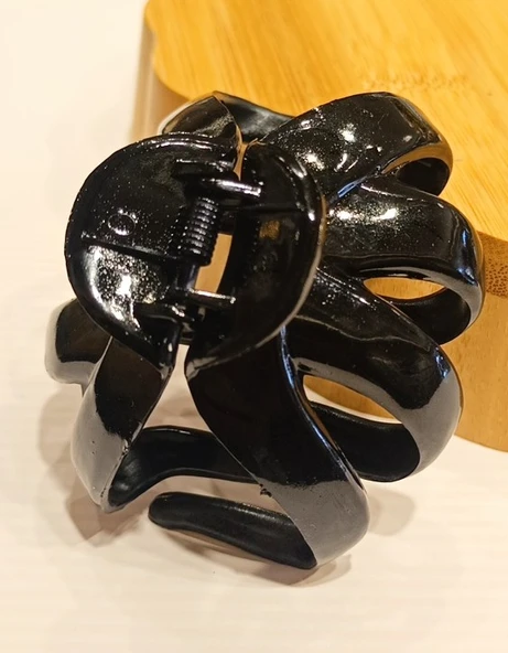 Monalisa Home Sert  Plastik  8 cm  Lüks Siyah Toka ürün görseli