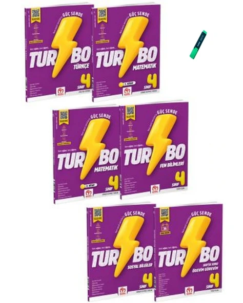 4. Sınıf Turbo Güç Sende Eğitim Seti