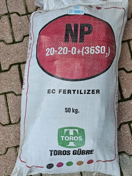 20.20.0 Npk Taban Gübresi Azot, Fosfor, Kükürtlü Kompoze Gübre 10 Kg - 3