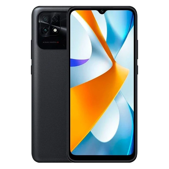 Poco C40 4 GB 64 GB (Poco Türkiye Garantili) siyah
