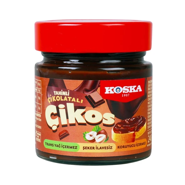 Koska Çikos Çikolatalı Tahinli Karışım 240 gr