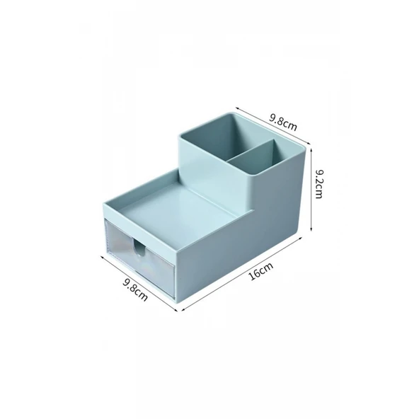 Piev Çekmeceli Bölmeli Çok Amaçlı Düzenleyici Mini Organizer - 2