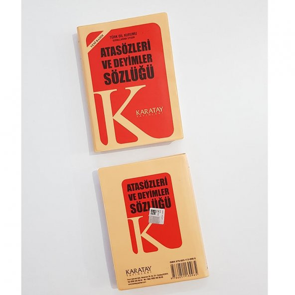 Karatay Yayınları Atasözleri Ve Deyimler Sözlüğü (Plastik Kapak) - 3