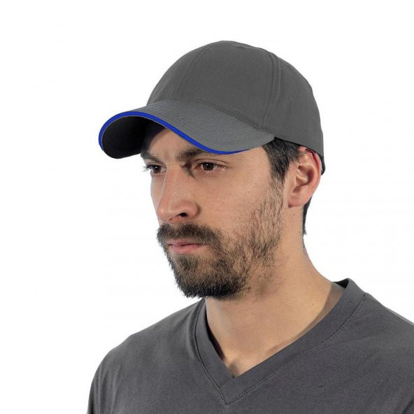 Şensel, Spor Şapka, Gri-Saks -110E385- Günlük Şapka, Outdoor