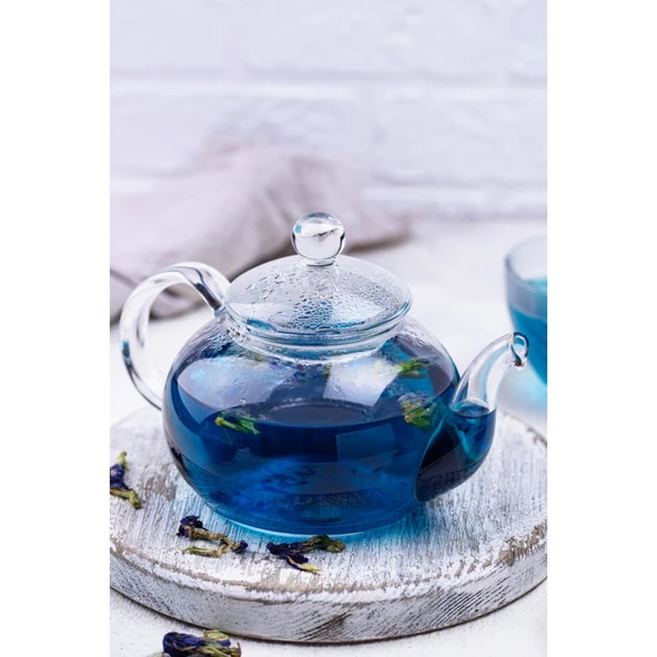 Çay Butterfly Pea Flower Tea Mavi Kelebek Sarmaşığı Çayı Deluxe Seri  25 Gr - 5