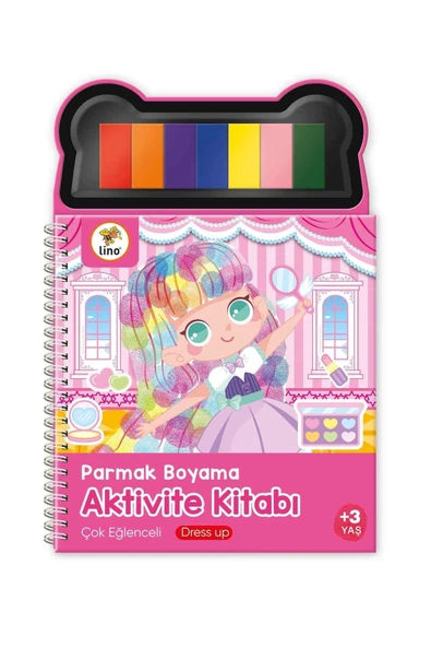 Lino LİNO PARMAK BOYAMA AKTİVİTE KİTABI DRESS UP