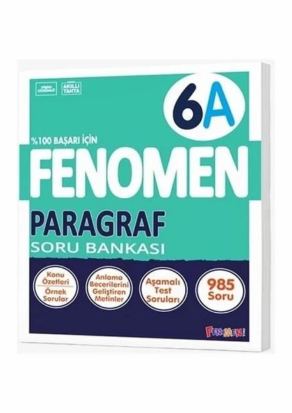 Fenomen 6.Sınıf Paragraf Soru Bankası